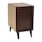 Hello Honey® 26" Yume Mid Century Modern Solid Wood Nightstand with 2 Storage Drawers